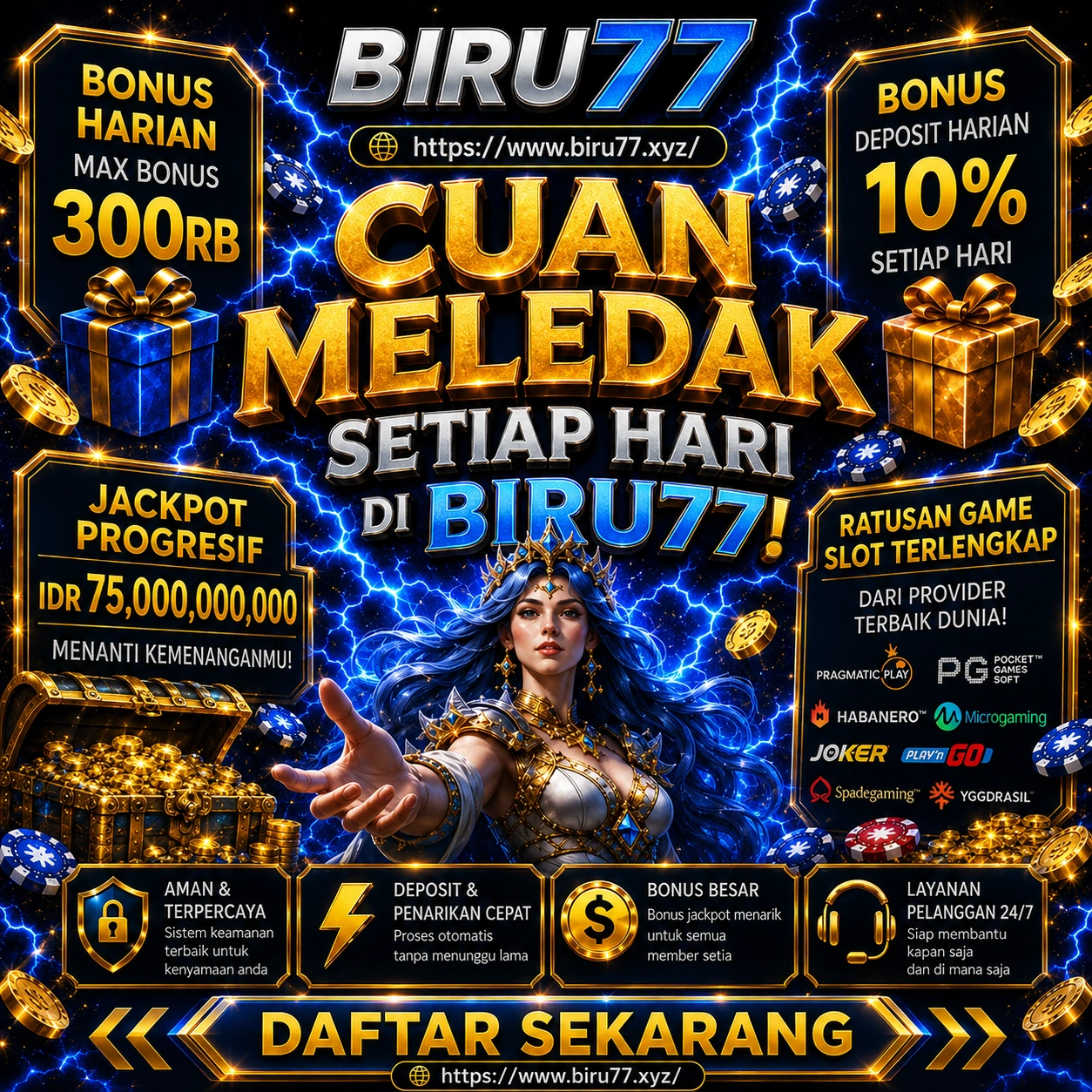 BIRU77 Banner